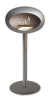Le Feu Nickel Ground Steel High | Bio-ethanol Haard | Model 2025