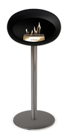 Le Feu Black Ground Steel High | Bio-ethanol Haard | Model 2025