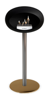 Le Feu Black Ground Steel High | Bio-ethanol Haard | Model 2025