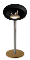 Le Feu Black Ground Steel High | Bio-ethanol Haard | Model 2025