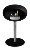 Le Feu Black Ground Steel Low | Bio-ethanol Haard | Model 2025