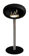 Le Feu Black Ground Steel High | Bio-ethanol Haard | Model 2025