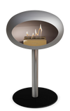 Le Feu Nickel Ground Steel Low | Bio-ethanol Haard | Model 2025