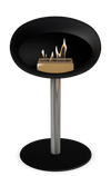 Le Feu Black Ground Steel Low | Bio-ethanol Haard | Model 2025