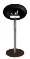 Le Feu Black Ground Steel High | Bio-ethanol Haard | Model 2025