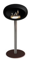 Le Feu Black Ground Steel High | Bio-ethanol Haard | Model 2025