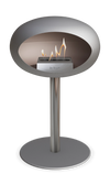 Le Feu Nickel Ground Steel Low | Bio-ethanol Haard | Model 2025