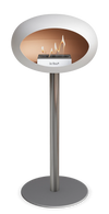 Le Feu White Ground Steel High | Bio-ethanol Haard | Model 2025
