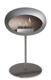 Le Feu Nickel Ground Steel Low | Bio-ethanol Haard | Model 2025