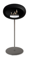 Le Feu Black Ground Steel High | Bio-ethanol Haard | Model 2025