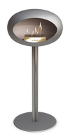 Le Feu Nickel Ground Steel High | Bio-ethanol Haard | Model 2025