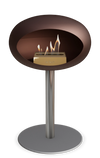 Le Feu Mocca Ground Steel Low | Bio-ethanol Haard | Model 2025