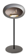 Le Feu Nickel Ground Steel High | Bio-ethanol Haard | Model 2025