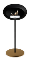 Le Feu Black Ground Steel High | Bio-ethanol Haard | Model 2025