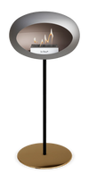 Le Feu Nickel Ground Steel High | Bio-ethanol Haard | Model 2025