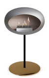 Le Feu Nickel Ground Steel Low | Bio-ethanol Haard | Model 2025