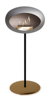 Le Feu Nickel Ground Steel High | Bio-ethanol Haard | Model 2025
