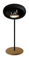 Le Feu Black Ground Steel High | Bio-ethanol Haard | Model 2025