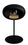 Le Feu Black Ground Steel Low | Bio-ethanol Haard | Model 2025