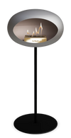 Le Feu Nickel Ground Steel High | Bio-ethanol Haard | Model 2025