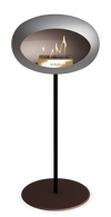 Le Feu Nickel Ground Steel High | Bio-ethanol Haard | Model 2025