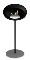 Le Feu Black Ground Steel High | Bio-ethanol Haard | Model 2025