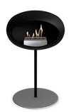 Le Feu Black Ground Steel Low | Bio-ethanol Haard | Model 2025