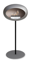 Le Feu Nickel Ground Steel High | Bio-ethanol Haard | Model 2025