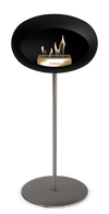 Le Feu Black Ground Steel High | Bio-ethanol Haard | Model 2025