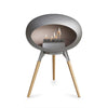 Le Feu Nickel Ground Wood Low | Bio-ethanol Haard | Model 2025