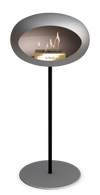 Le Feu Nickel Ground Steel High | Bio-ethanol Haard | Model 2025