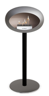 Le Feu Nickel Ground Steel High | Bio-ethanol Haard | Model 2025