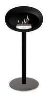 Le Feu Black Ground Steel High | Bio-ethanol Haard | Model 2025