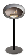 Le Feu Nickel Ground Steel High | Bio-ethanol Haard | Model 2025
