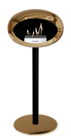 Le Feu Chromed Rose Gold Ground Steel High | Bio-ethanol Haard | Model 2025