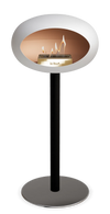 Le Feu White Ground Steel High | Bio-ethanol Haard | Model 2025