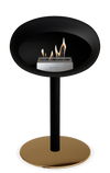 Le Feu Black Ground Steel Low | Bio-ethanol Haard | Model 2025