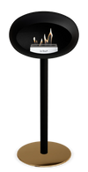 Le Feu Black Ground Steel High | Bio-ethanol Haard | Model 2025