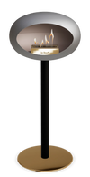 Le Feu Nickel Ground Steel High | Bio-ethanol Haard | Model 2025