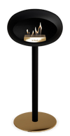 Le Feu Black Ground Steel High | Bio-ethanol Haard | Model 2025
