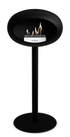 Le Feu Black Ground Steel High | Bio-ethanol Haard | Model 2025