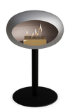 Le Feu Nickel Ground Steel Low | Bio-ethanol Haard | Model 2025