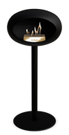 Le Feu Black Ground Steel High | Bio-ethanol Haard | Model 2025