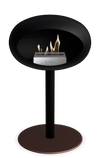 Le Feu Black Ground Steel Low | Bio-ethanol Haard | Model 2025