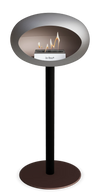 Le Feu Nickel Ground Steel High | Bio-ethanol Haard | Model 2025