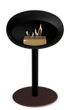 Le Feu Black Ground Steel Low | Bio-ethanol Haard | Model 2025