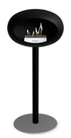 Le Feu Black Ground Steel High | Bio-ethanol Haard | Model 2025