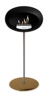 Le Feu Black Ground Steel High | Bio-ethanol Haard | Model 2025