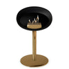 Le Feu Black Ground Steel Low | Bio-ethanol Haard | Model 2025