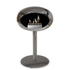 Le Feu Chromed Silver Ground Steel Low | Bio-ethanol Haard | Model 2025